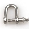 8pcs M8 D-Ring Shackle Lock Stainless Steel 304 for Heavy