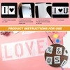 2 Inch Letter Stencils for Painting, 42pcs Letter Alphabet Number