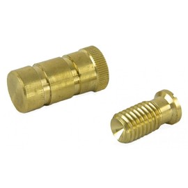 Buffalo Blizzard Replacement Brass Anchors for Pool Safety Cover | Inground Pools with Concrete Decks | 30 Pack