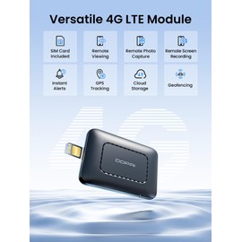 DDPAI 4G LTE Module with SIM Card for Z60 Pro Dash Cam, Remote Parking Monitor, Remote Live View, Incident Alerts, Real-Time GPS, Geofencing, Cloud Storage, APP Control, Hardwire Kit Included