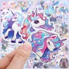 Huaxintoys Aesthetic Sticker Pack, Unicorn Stickers, Animals Stickers, Purple Magic