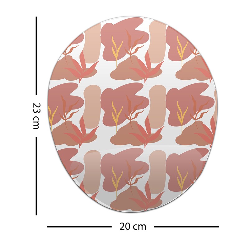 Bonamaison, Ergonomisches Mauspad mit Handgelenkauflage, Digital Bedruckt Mauspad Anti-Sehnenscheide Probleme,