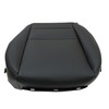 Mythoria Front Driver Side Bottom Leather Seat Cover Black Replacement