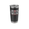 Iron Sharpens Iron Brothers Tees Stainless Steel Insulated Tumbler