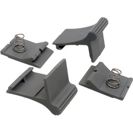 TANILES Replace Trailer Camper A&E 830472P002 RV Awning Arm Slider Catch Kit Compatible with A&E 8500 9000（ 2 Catches and 2 Springs）