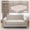 QIANMEW Couch Cushion Covers for Sectional and L Shaped Sofa,