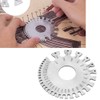 Stainless Steel Wire Gauge, Round AWG SWG Wire Gauge, Thickness