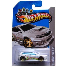 Hot Wheels 2013, Subaru WRX STI, HW CITY, #25/250. 1:64 Scale.