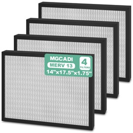 14 x 17.5 x1.75 MERV 13 Replacement Dehumidifier Filter Compatible with Santa Fe Advance90, Advance100, Advance120, Honeywell DR90 & DR120 dehumidifier Models, （4 Pack）