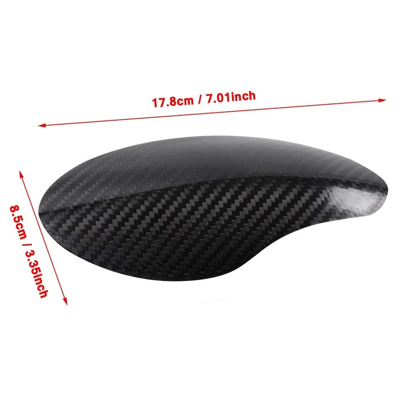 KIMISS 1 Pair Motorcycle Patch Carbon Fiber Scratch Resistant Protector