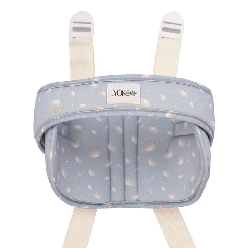 JYOKO Kids Adjustable Playpen Headrest Holder (Black Rayo)