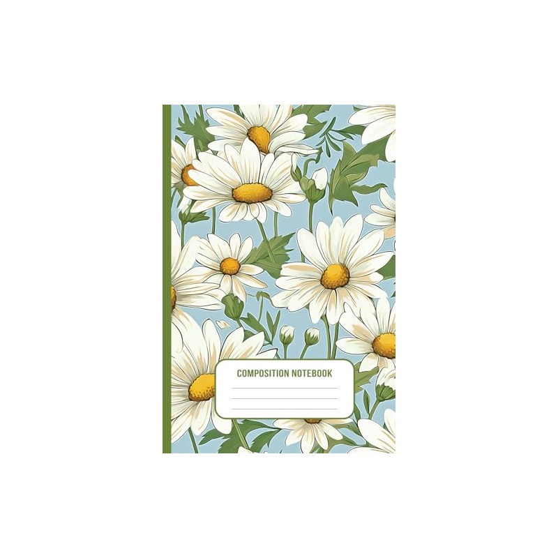 Floral cover and checkered interior.