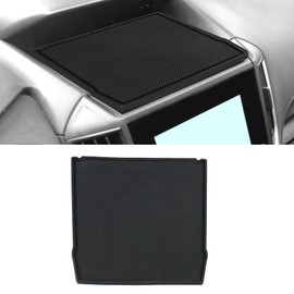 Hugeek Dashboard Mats fit for 2018-2023 Subaru Crosstrek Impreza for 2019-2024 Subaru Forester Center Console Liner Mats Inserts Rubber Mats (Black)