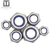 Techtanium® Hexagon Nuts [Self-Locking] M12 Made of A2 Stainless Steel