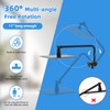 All Metal Shower Head, 8" High Pressure Rainfall/Handheld Shower Combo