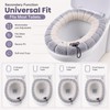 Warm Toilet Seat Cover for Bathroom Comfort – Soft Washable