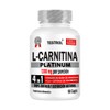 Testrol  L-Carnitina Platinum 1300 mg  Con Vinagre de Manzana, CLA y Cetonas de Frambuesa  Apoyo Metablico para Hombres y Mujeres  90 Cpsulas         