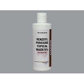 Harris Benzoyl Peroxide Wash 5% 5oz Bottle Pack of 2