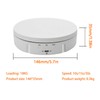 CDIYTOOL Electric Rotating Turntable for Photography, Professional 360 Degree Motorized