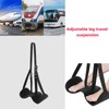 DURASIKO Airplane Footrest,Foot Hammock,Office Footrest,Foot Hammock for Airplane Travel Accessories,Plane