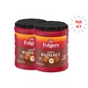 Folgers Toasty Hazelnut Artificially Flavored Ground Coffee, 9.6 oz. (Pack