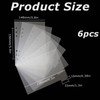 Pack of 6 A5 Dividers, Folder Dividers, 6 Holes Index