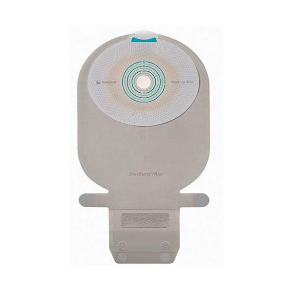 Mio 1-Piece EasiClose Wide Outlet, Deep Convex, Maxi, Transparent, Pre-Cut