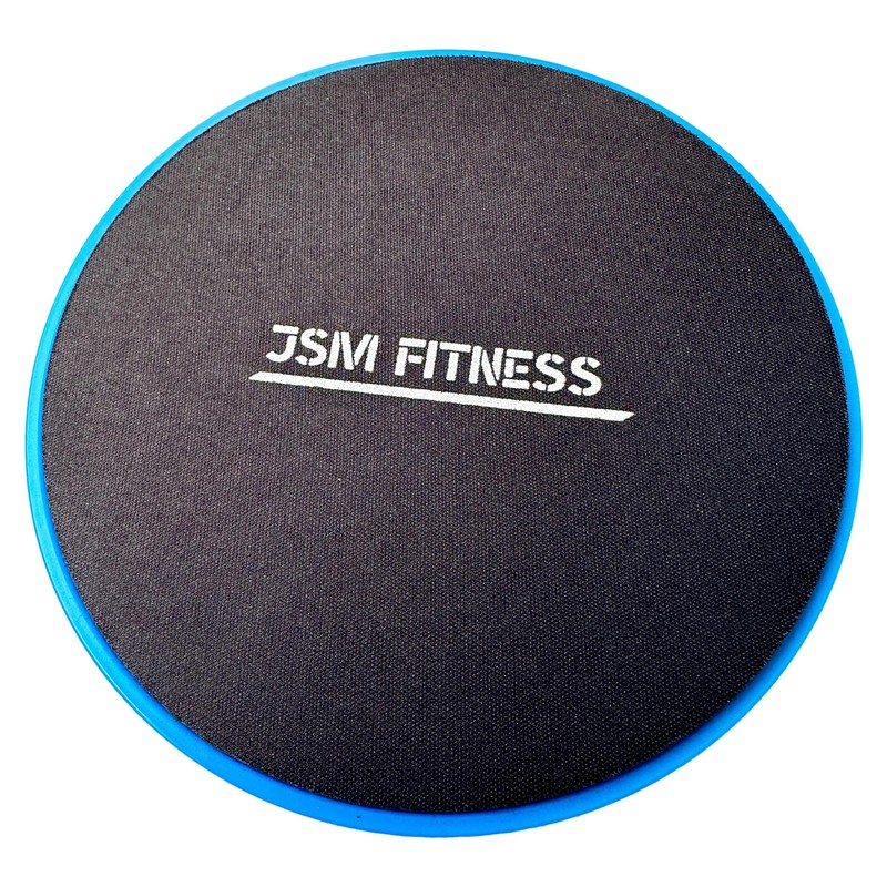 MuscleForge® Sliding Discs, Glider Pads for Exercises, Double Sided Slider
