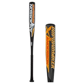 New Anderson Widowmaker BBCOR Baseball Bat 2022 Black/Orange 31/28