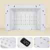 Cordless UV LED Nail Lamp, 288W Hand Pillow Nail Lamp