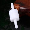 Akozon one Way Flow Valve + Check Valve, 4mm Inline
