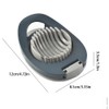 Egg Slicer Stainless Steel Wire Egg Slicer Multifunctional Egg Cutter