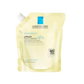 La Roche-Posay Lipikar Oil AP+ Cleansing Body Oil, Refill Pouch, 400ml