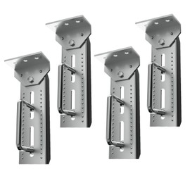 JNDO 8" Boat Trailer Bunk Brackets 4 Pcs Swivel Top Bunk Bracket for Boat Trailer Cross Member