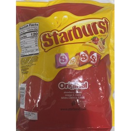 Starburst Fruit Chews Candy Party Size Resealable Bag 50 oz - 3 + Lbs