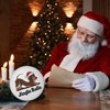 Dachshund with Christmas Hat - Jingle Balls Magnet Round Magnet
