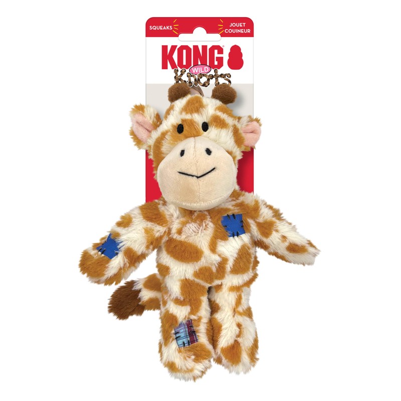 KONG Wild Knots Giraffe Dog Toy (Small/Medium)