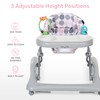 Dream On Me Mia Foldable Baby Walker in Grey, Foldable