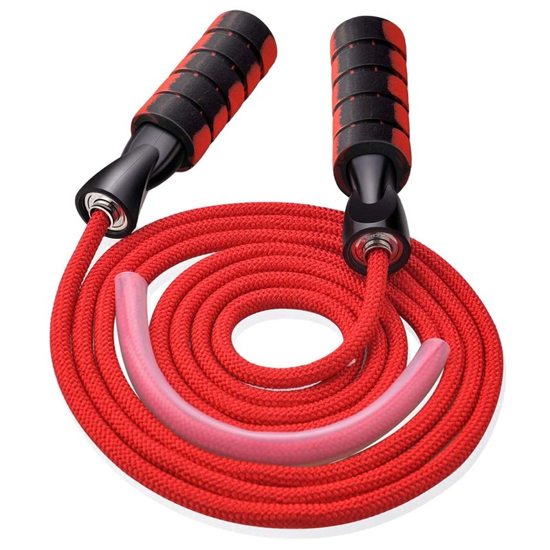 Jump rope, Professional Weighted Jump rope workout, Adjustable Tangle-Free with