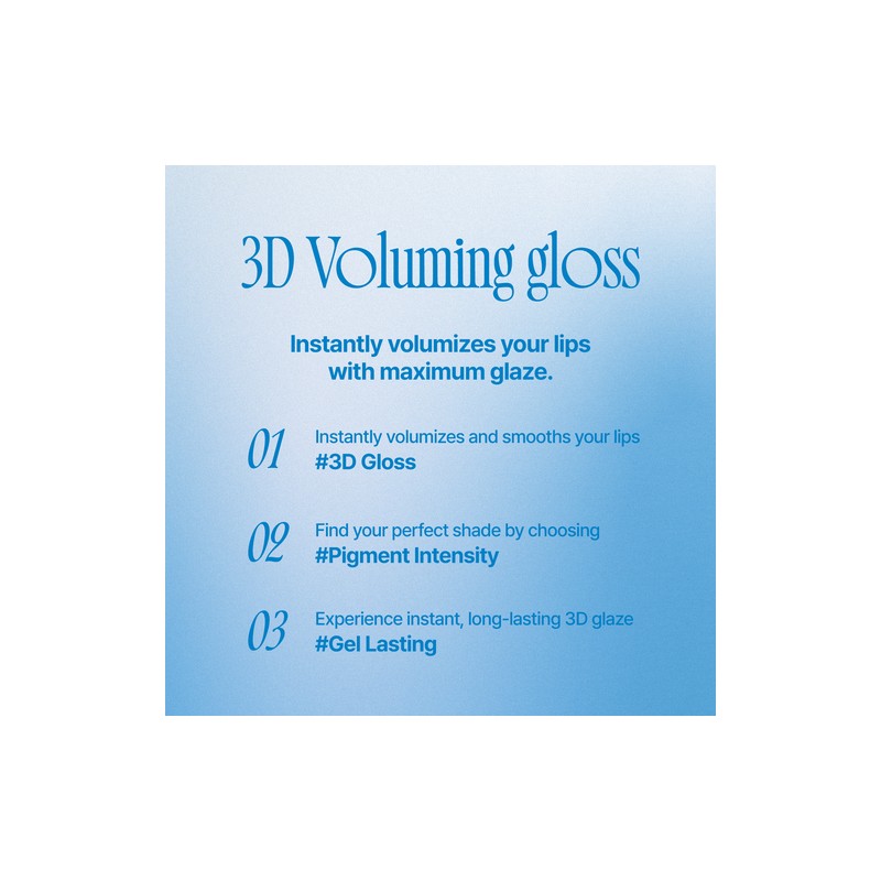 fwee [fwee]3D Voluming Gloss (17 Colors)