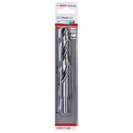Bosch Professional 2608577304 PointTeQ HSS Twist Bit (for Metal, Reduced Shank, 13 x 101 x 151 mm, Accessories for Drill Driver)