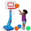 Toddler Basketball Hoop Indoor Mini Adjustable Basketball Goal with Ball