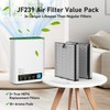 JF239 Replacement Filter Compatible with JF239/JF268 Air Purifier, 3-in-1 HEPA