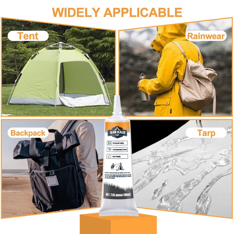 INNOVAYOU Tent Seam Sealer 120ml, No Sew Solution Waterproof Fast