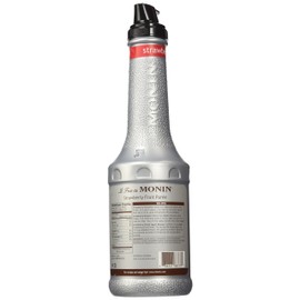 Monin Strawberry Puree Fruit Puree, 1 Liter (01-0409) Category: Drink Syrups