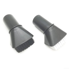for Kärcher Staubsauger-Zubehör, Saugbürste 2.863–221.0, passend für Kärcher WD2, WD3, WD4, WD5 Staubsauger, Staubsaugerbürste für Auto-Innenpolsterreinigung (schwarz + weiß)