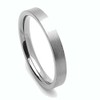 DoubleAccent 3MM Comfort Fit Titanium Wedding Band Classic Flat Ring