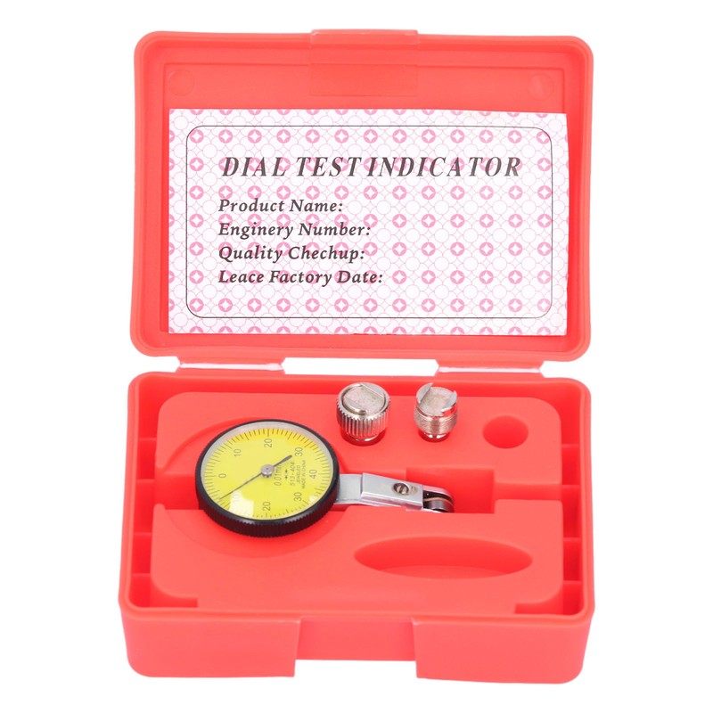 32mm Dial Indicator High Sensitivity Leverage Measuring Gauge with Ruby
