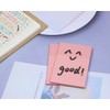 ONLYKXY 2 Pack Rectangle Transparent Sticky Notes 2.95x1.96inch Waterproof Index