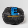 Alphapals Educational Plush Letter E - Peacock Blue 4" Stuffed